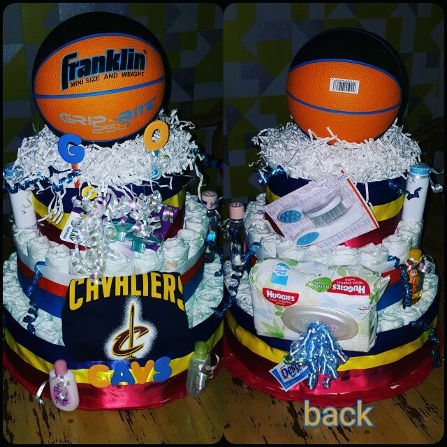 Cavs diaper basket