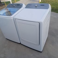 Samsung Washer and Gas Dryer 