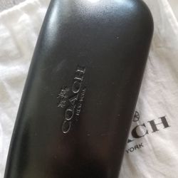 Coach glasses holder