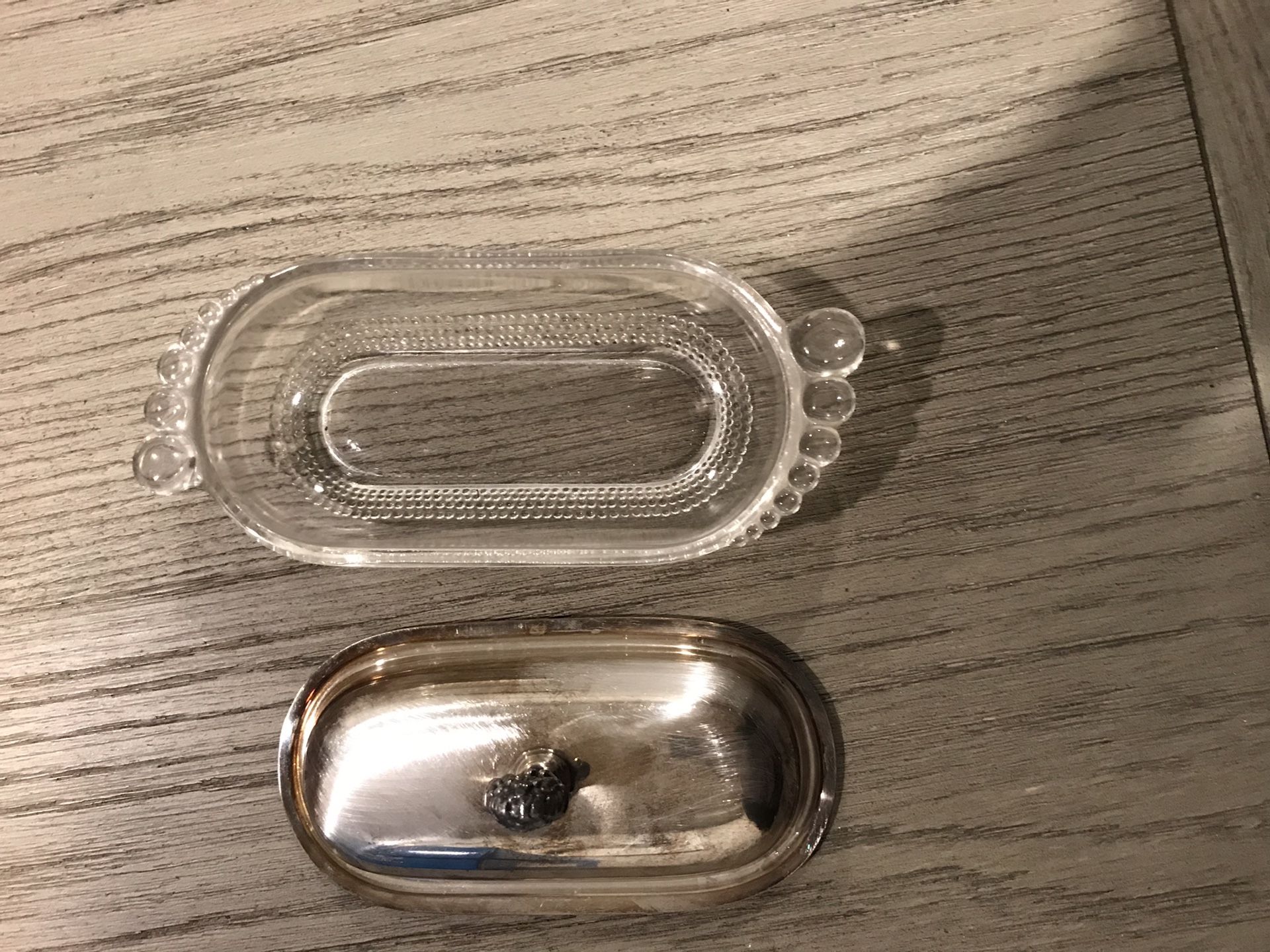 Sauce holder & napkin roll holder & ancient Chinese coins