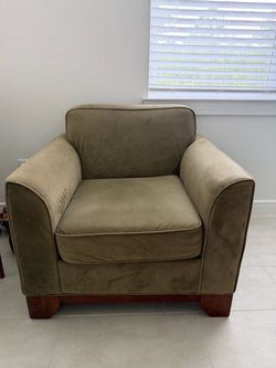 Green Armchair Like New