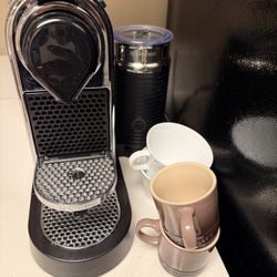 Nespresso Espresso Machine + Milk Frother - Good Condition