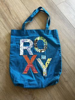 Brand New Roxy Canvas Tote Bag