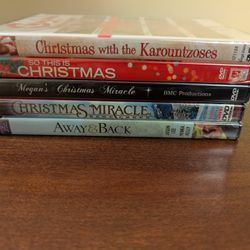 New Lot of 5 Christmas Movie DVDs