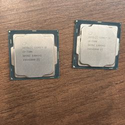 intel core i3-7100 TWO FOR SALE