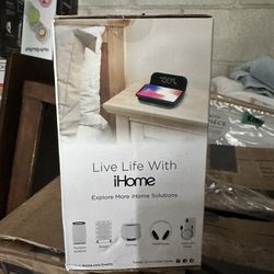 Digital Alarm Clock And Phone Charging Station 