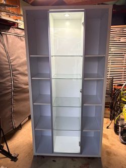 Cabinet with light
