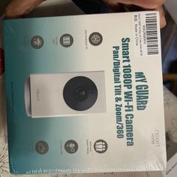 Smart Wi-Fi 1080p Wireless Security Camera with Night Vision, 2-Way Audio, Cloud Storage, Auto Track Pan/Tilt/Zoom