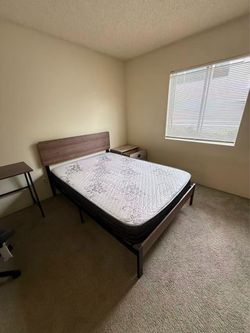 Full Size Wooden Bed Frame for Sale $40 Today only