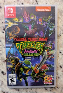 TMNT Mutants Unleashed Nintendo Switch Game