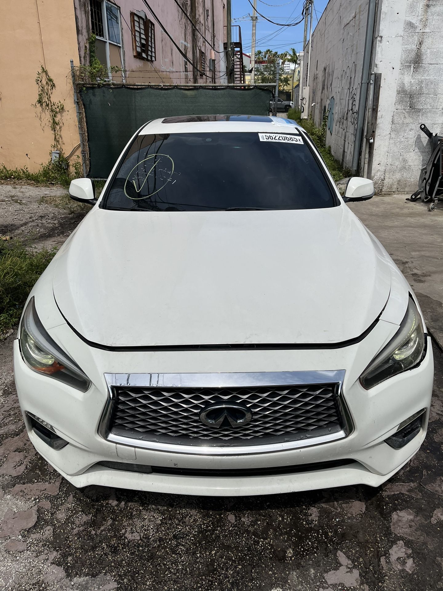 Q50 PARTS - HOOD BUMPER FENDER DOOR TRUNK LIGHTS