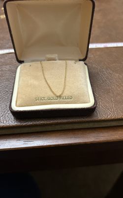 Dainty 18in Gold Filled Chain