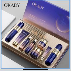 Skin Care Set Enzyme Skin Care Kit Beauty Gift Skin Kit For Women With 8 Pieces Valentine‘s day gift