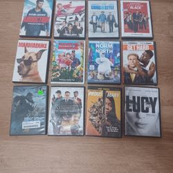 12 DVD 📀 Movies 