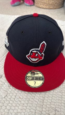 Cleveland Indians New Era 59FIFTY Fitted Hat Size 7