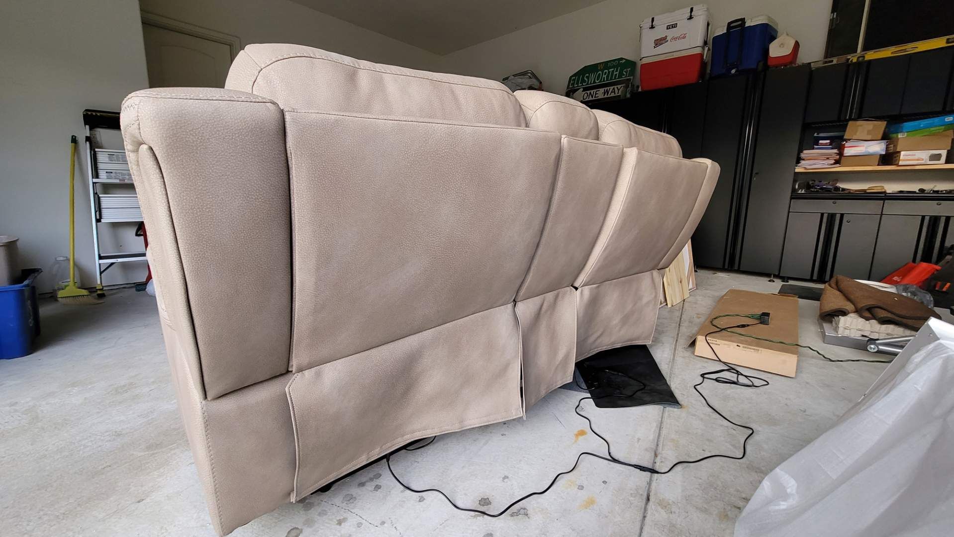 Double Chair Reclining Sofa