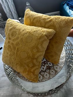 Gold Decor Pillows