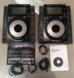 Pioneer CDJ-900NXS Decks [Pair] with Original Boxes