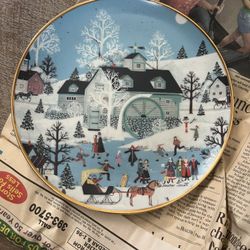 Moonlight Gathering Decorative Plate