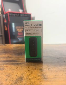 Blink - Wired Doorbell, 2k camera quality
