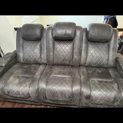 Dual Reclining Sofa & Loveseat