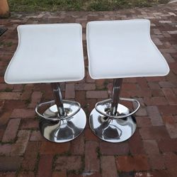 White Bar Stool