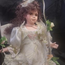 Porcelain Garden Fairies 