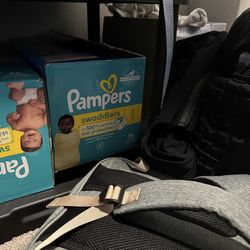 Baby Diapers Size 1,2 