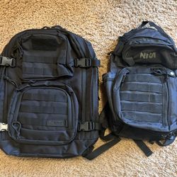 NRA recon bag & large backpack, New, both bags for $79
