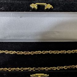 14k Hollow Gold Chain