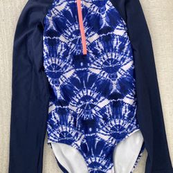 Size L (10-12) Rash guard Swimsuit 