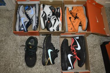 Shoes for sale mens size 9 Nike Asics Jordan Puma