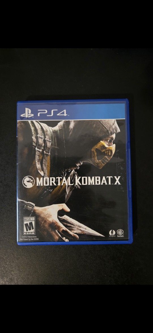 PS4 Game- MORTAL KOMBAT X