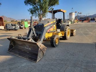 2018 John Deere 210L EP Loader Landscaper
