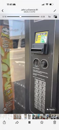 Snacks machine