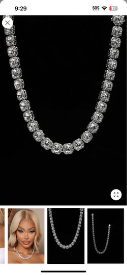 New Gorgeous shiny necklace very pretty 😍