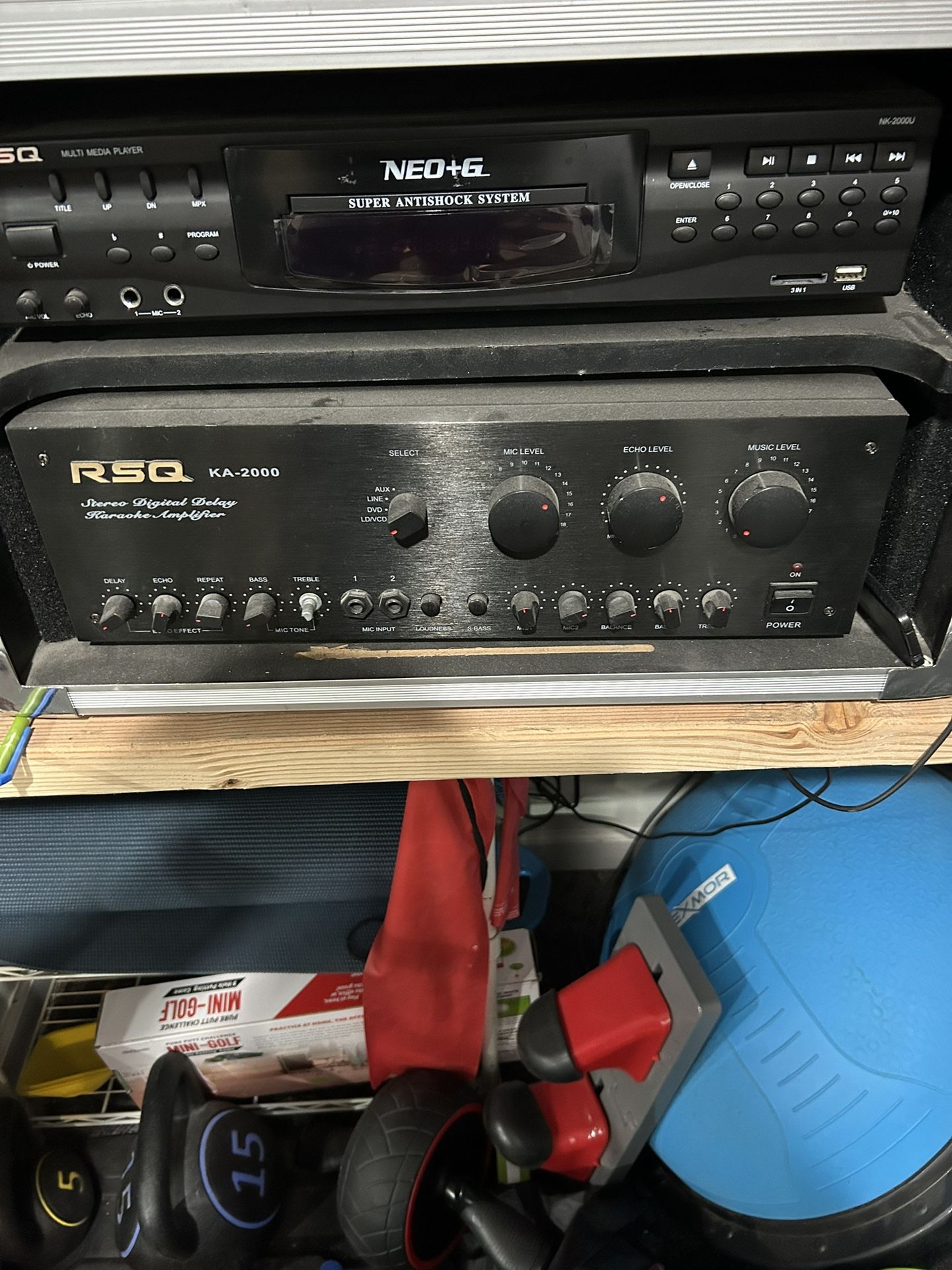 Karaoke Machine.