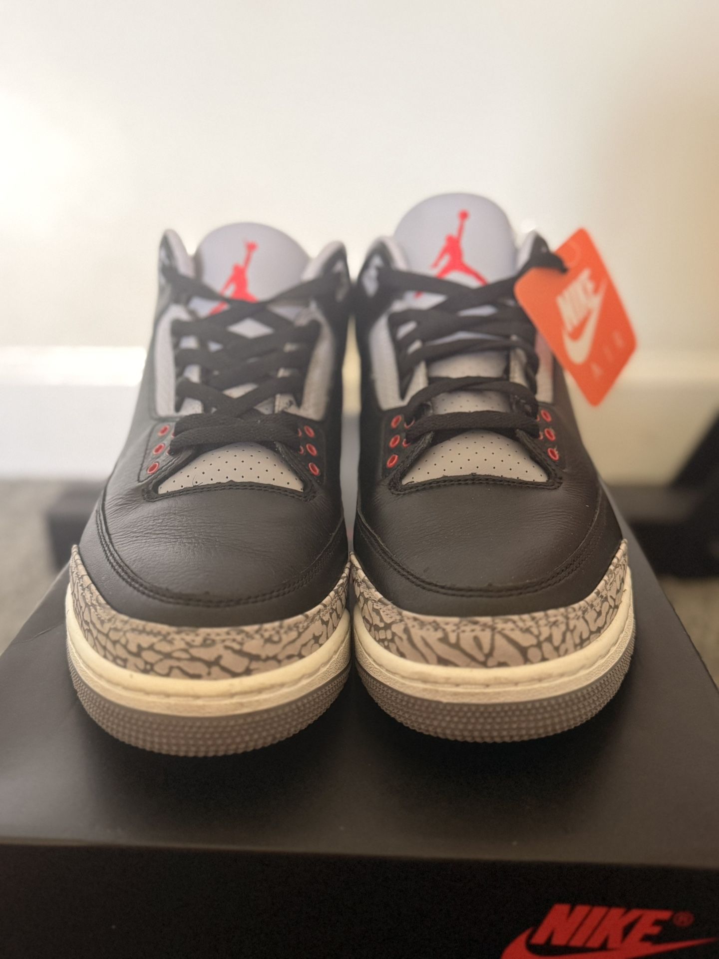 Jordan 3 Black Cement OG – Size 11.5 (Like New)