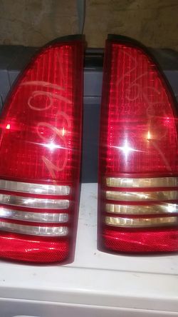 1997 Nissan quest rear lights