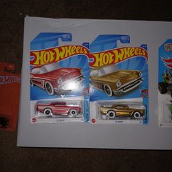 2 57 Chevy Hotwheels