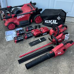 Skil 40v Lawnmower Set