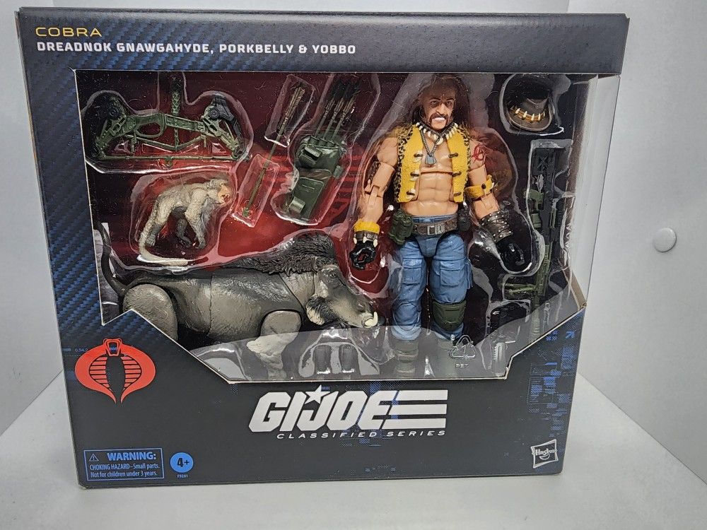 G.I. Joe - Classified Series - #125 Dreadnok Gnawgahyde with Porkbelly & Yobbo