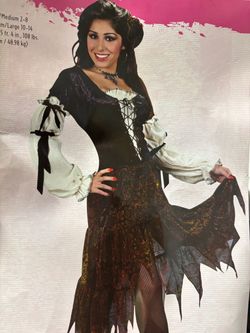New, Women’s Gypsy Costume size S/M