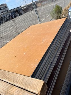 3/4” MDO plywood