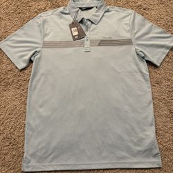 Men’s Travis Mathew Golf Performance Polo Collared Shirt NEW Size Large