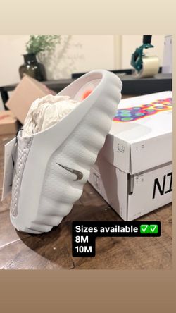 Sizes 8M & 10M Nike Mind 001 Slide Light Smoke Grey
