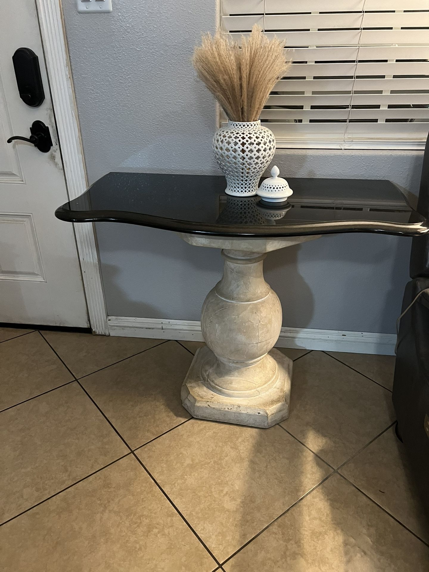 Marble Entry Table