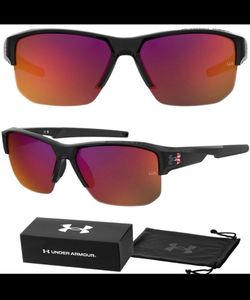 New UNDER ARMOUR UA FANATICALTL/G Sport Men's Sunglasses InfraRed Lens