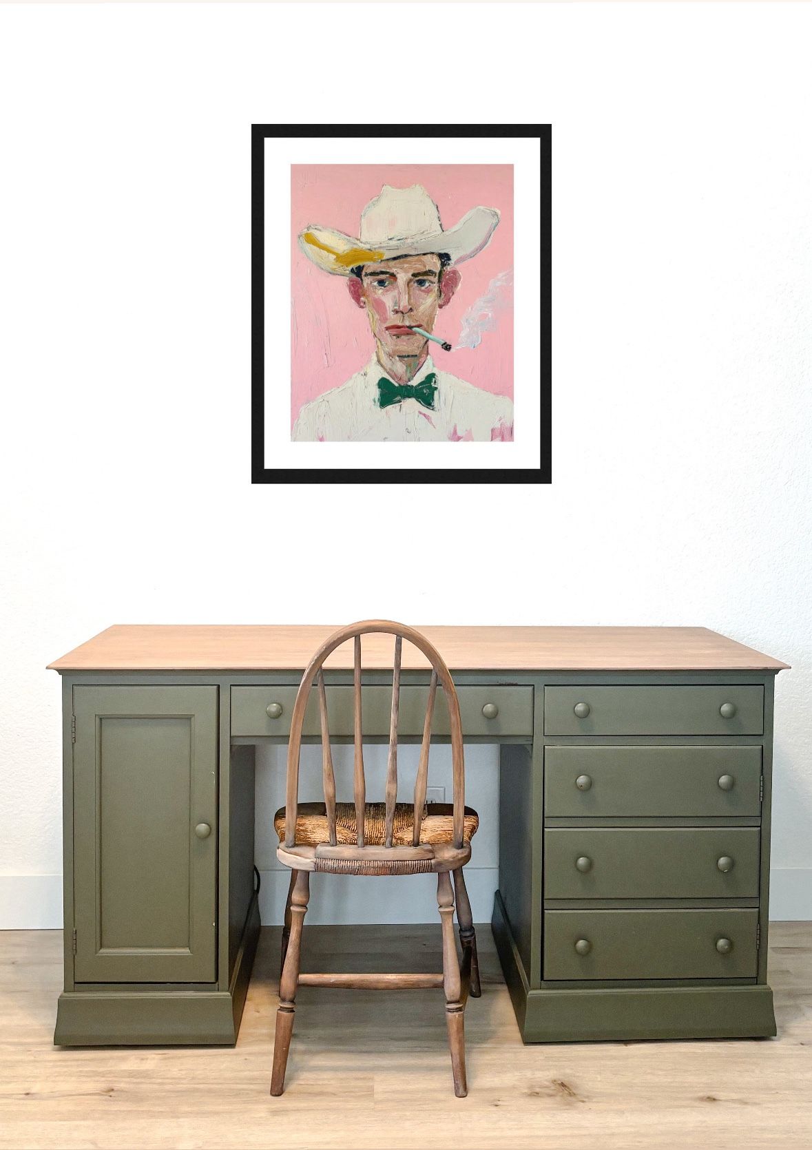 Refinished Vintage Desk