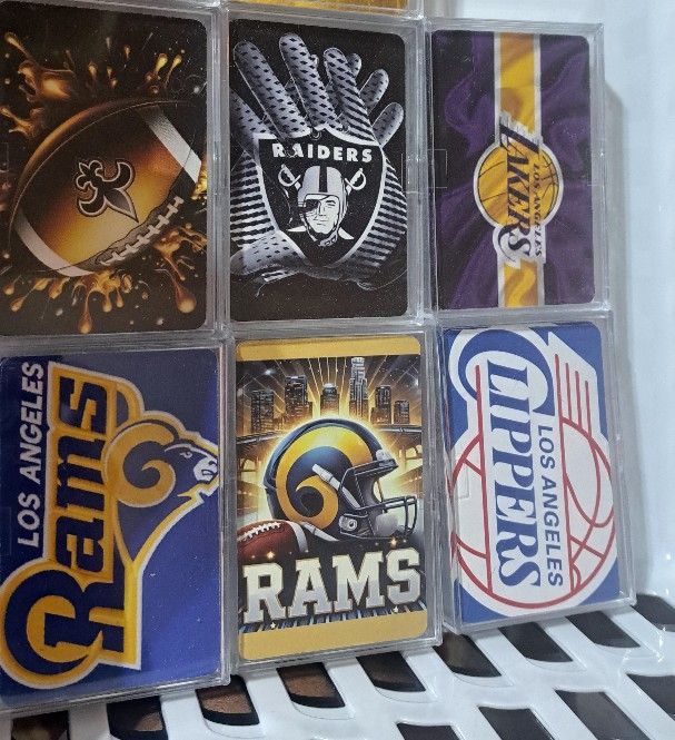 Sports Teams  Playing Cards